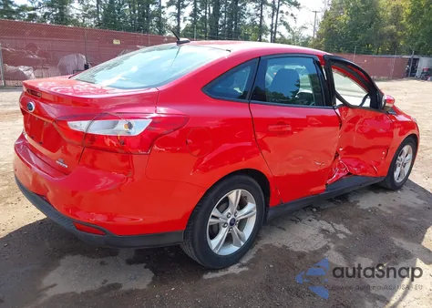 2014 Ford Focus Se from USA, damaged, VIN 1FADP3F27EL390243